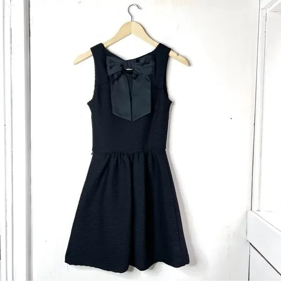 Candies Fit N Flare Bow Back Dress NWT - Picture 8 of 10